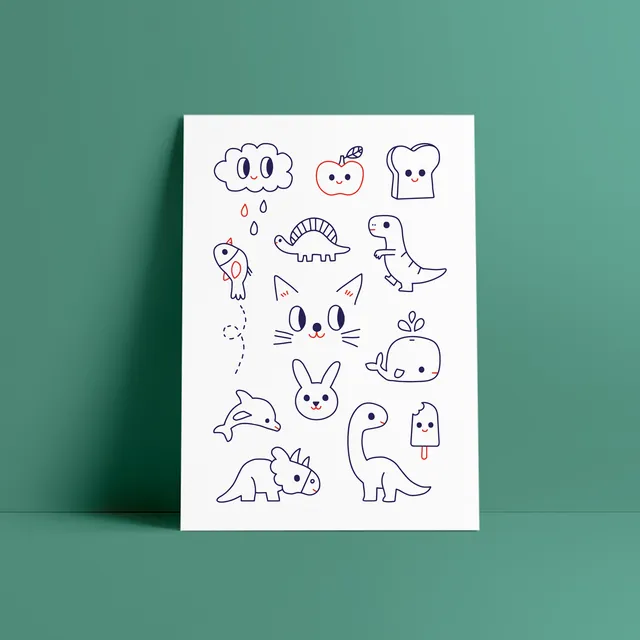 bernard-forever-grrr-tatouage-temporaire-enfant image 1