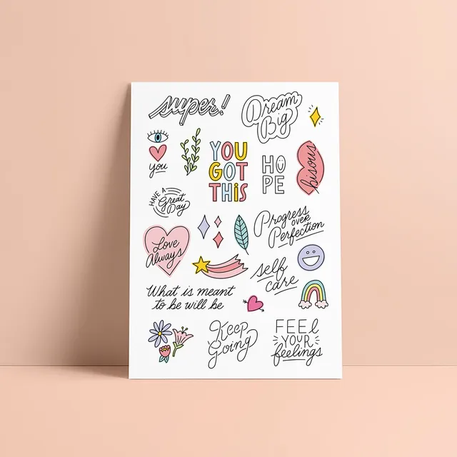 bernard-forever-eye-love-you-tatouage-ph-m-re-enfant-pastel image 1