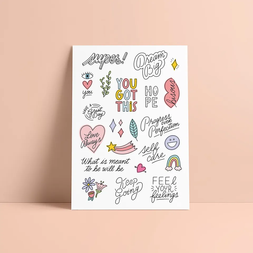 bernard-forever-eye-love-you-tatouage-ph-m-re-enfant-pastel image 1