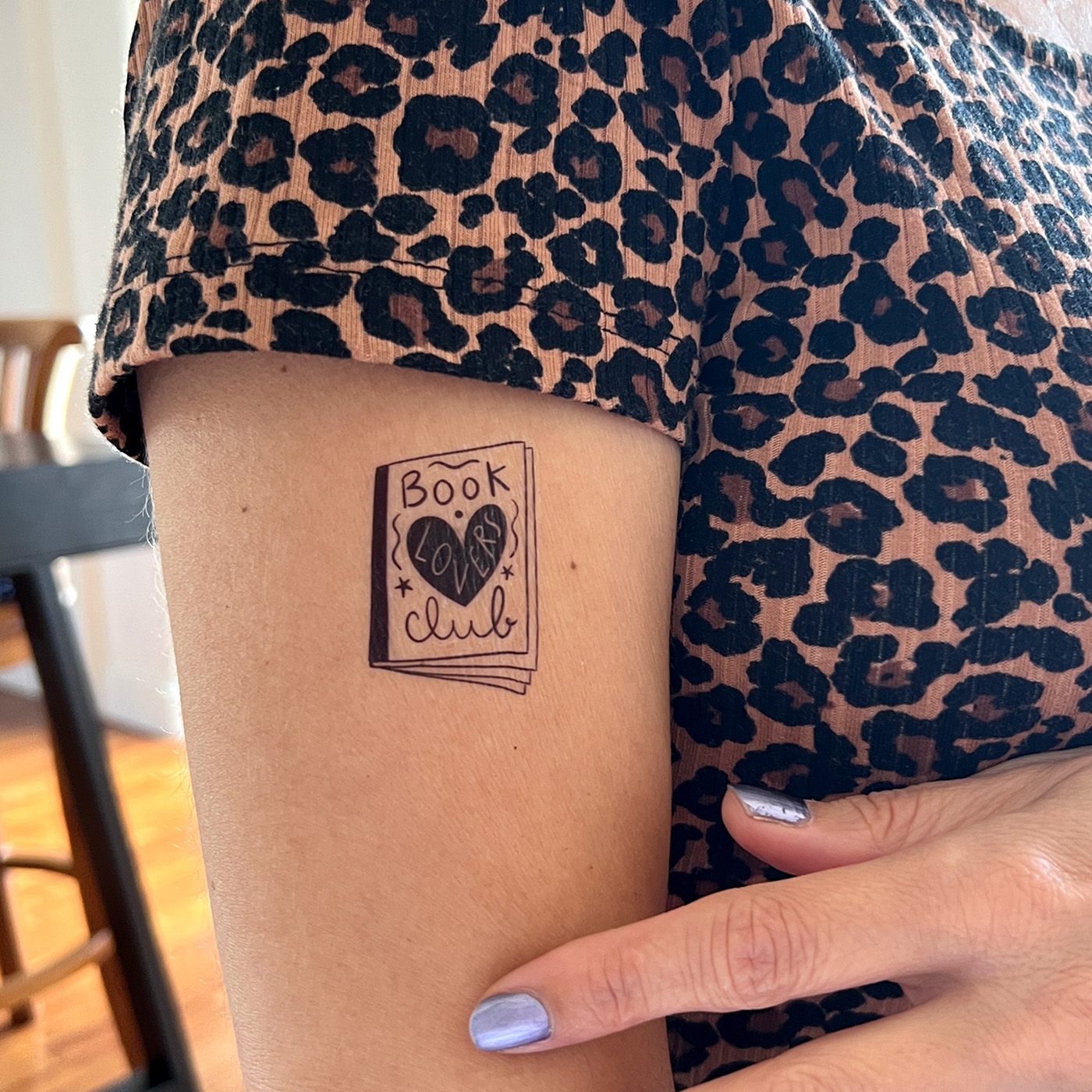 bernard-forever-dans-mes-r-ves-tatouage-temporaire-enfant-noir image 5