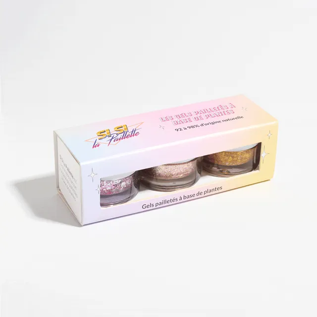 si-si-la-paillette-coffret-3-gels-paillet-s-personnalisable image 1