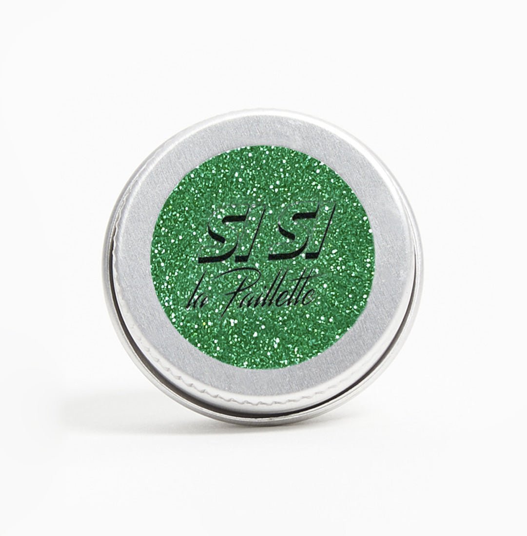 si-si-la-paillette-paillettes-vertes-fines-couleur-vive-braderie image 1
