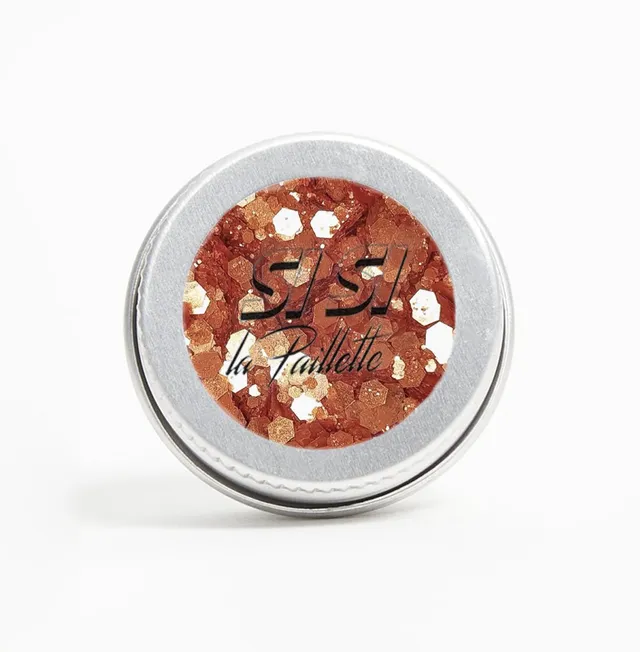si-si-la-paillette-paillettes-cuivre-moustache-cuivr-biod-gradable image 1