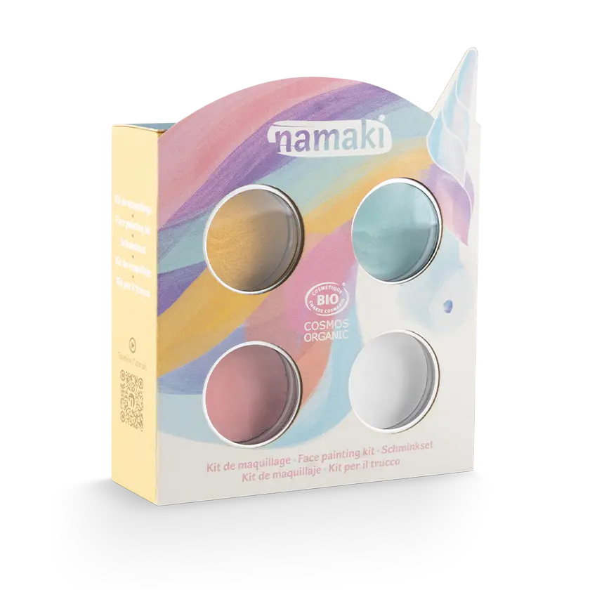 namaki-kit-maquillage-licorne-enfant-4-couleurs image 1