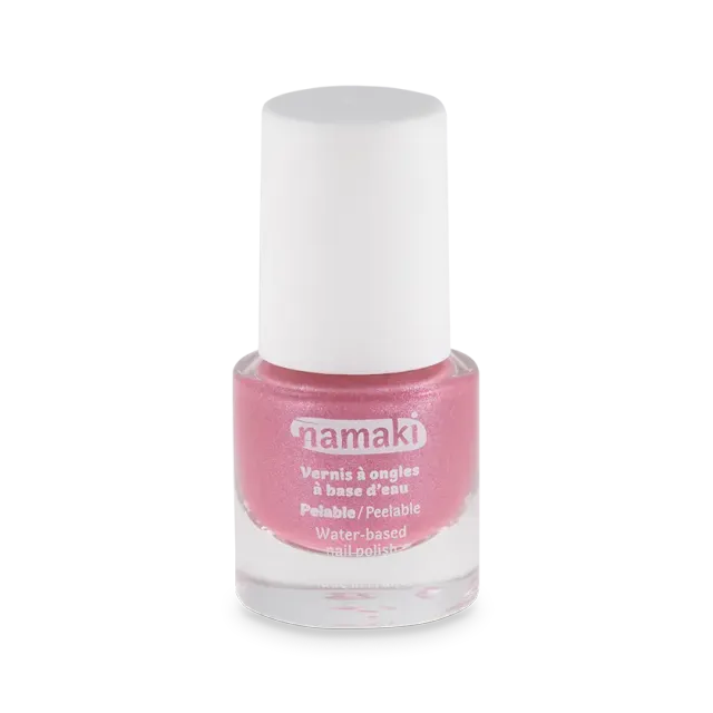 namaki-vernis-ongles-enfant-rose-paillet image 1
