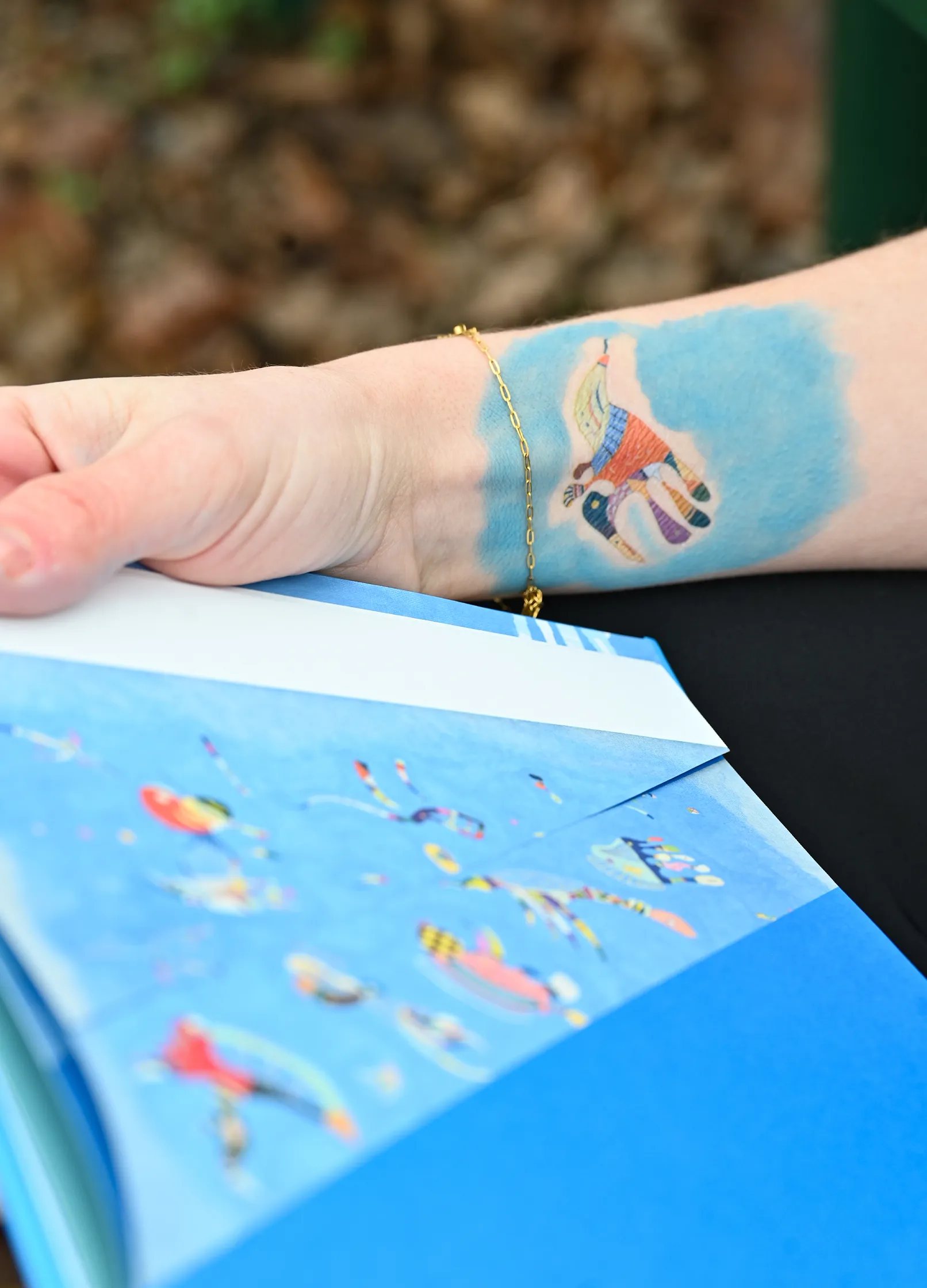 namaki-himmelblau-ciel-bleu-kandinsky-maquillage-visage-enfant image 3