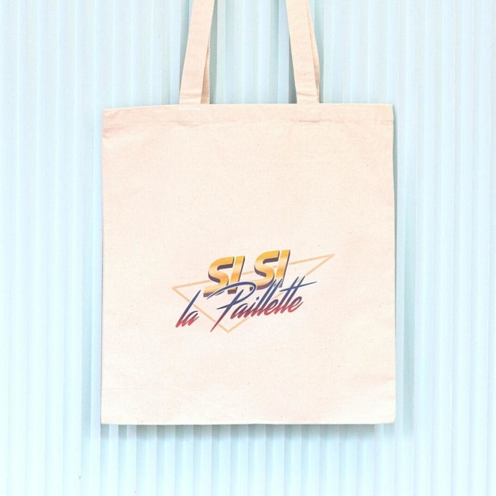 si-si-la-paillette-tote-bag-dealeuse-de-paillettes-sac-coton-bio image 2