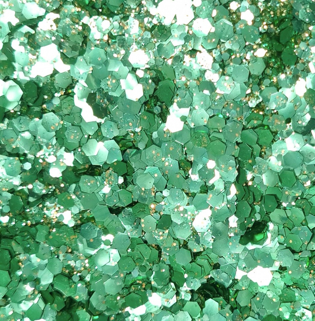 si-si-la-paillette-poison-simone-paillettes-vert-et-or-visage-corps-et-cheveux image 5