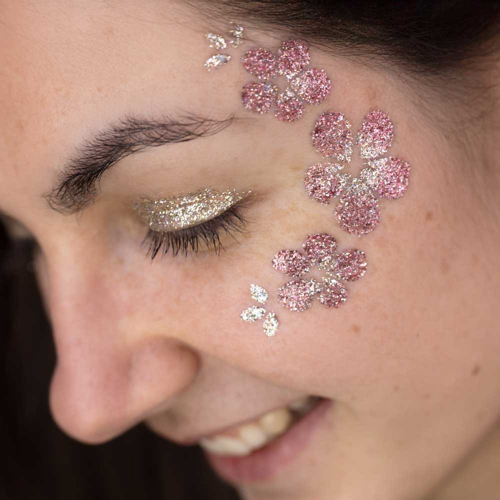 si-si-la-paillette-pochoir-fleurs-tatouage-paillet-r-utilisable image 2
