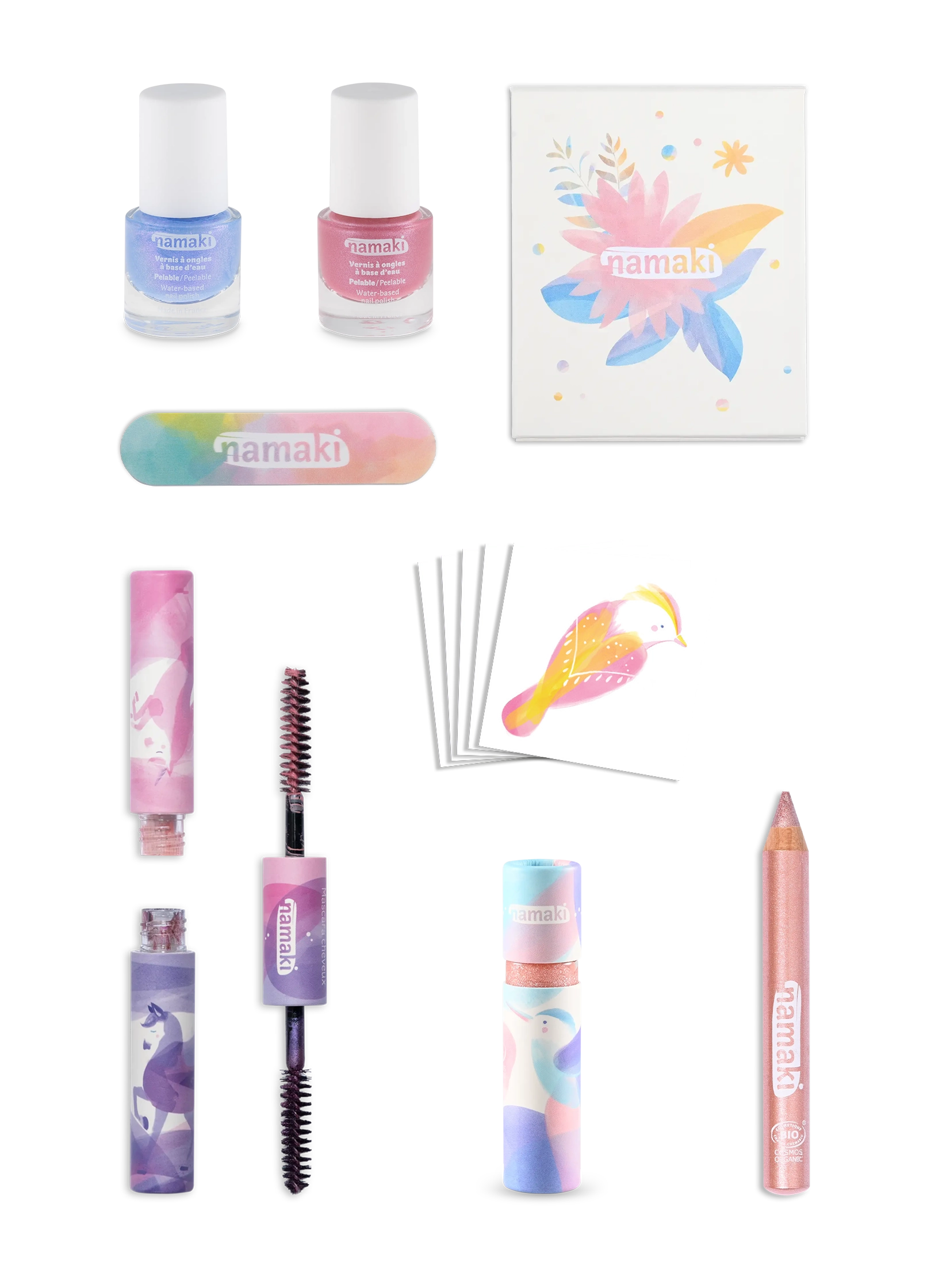 namaki-pack-soir-e-pyjama-maquillage-enfant image 2