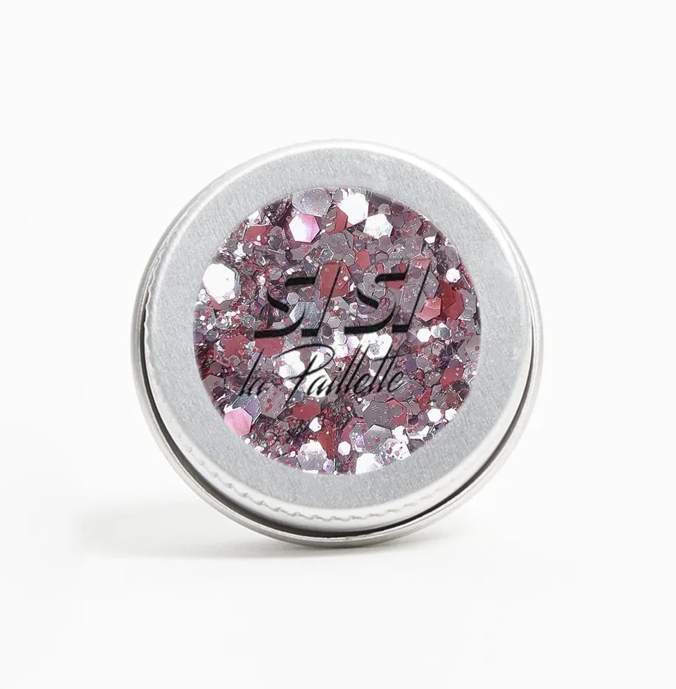 si-si-la-paillette-5h-du-mat-paillettes-visage-corps-et-cheveux-argent-rose-et-v image 1