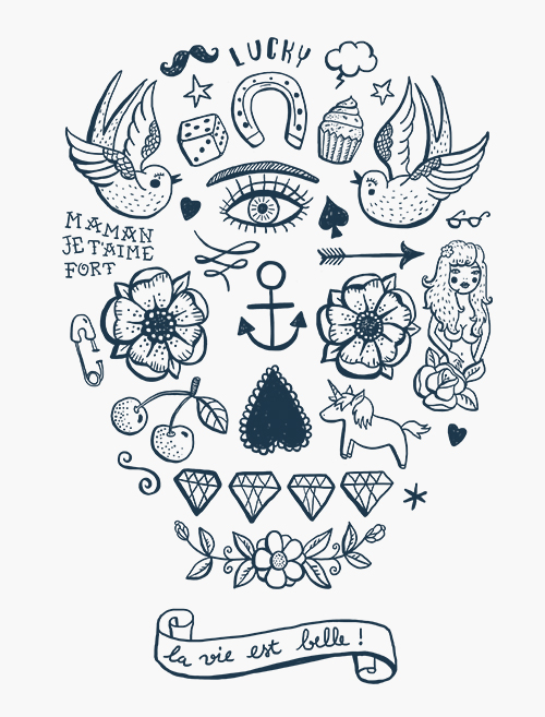 bernard-forever-la-vie-est-belle-tatouage-ph-m-re-cr-ne image 2
