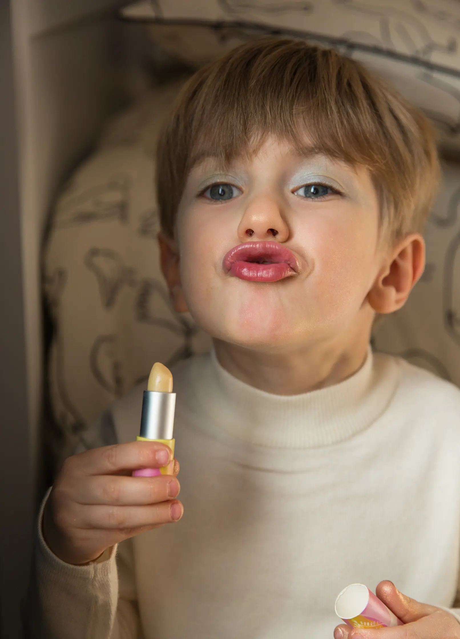 namaki-pochette-maquillage-enfant-jaune image 7