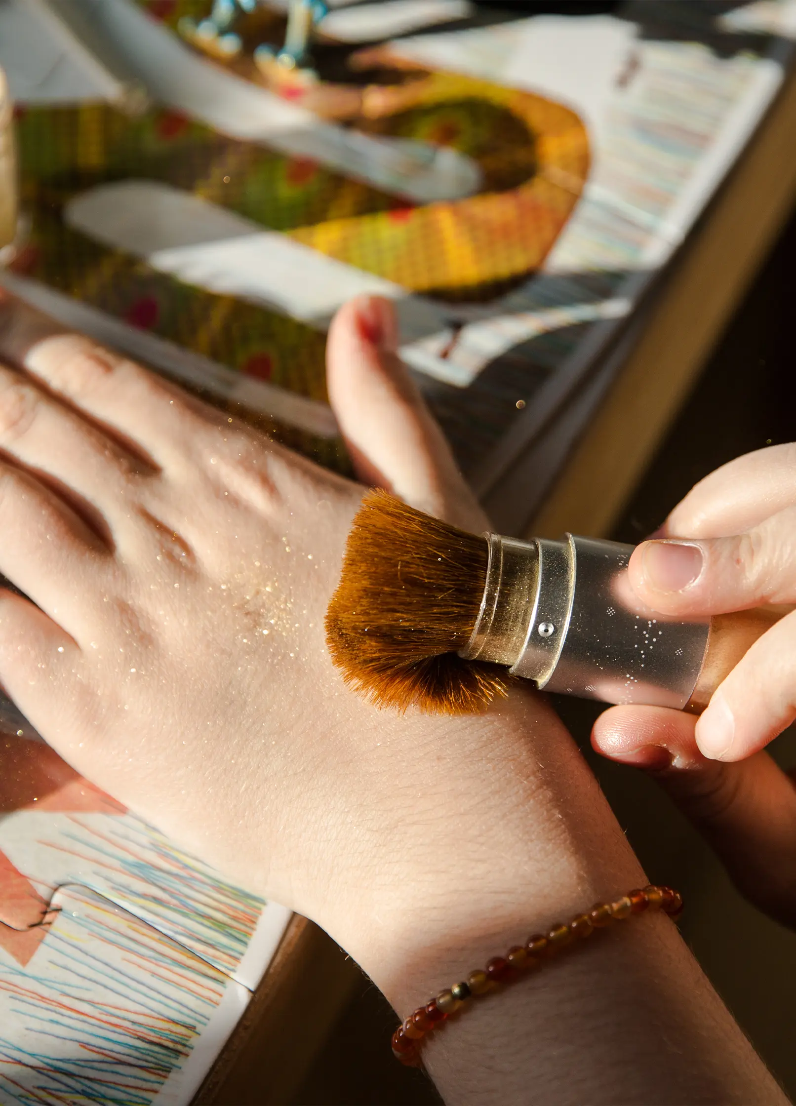 namaki-poudre-scintillante-or-recharge-maquillage-enfant image 3