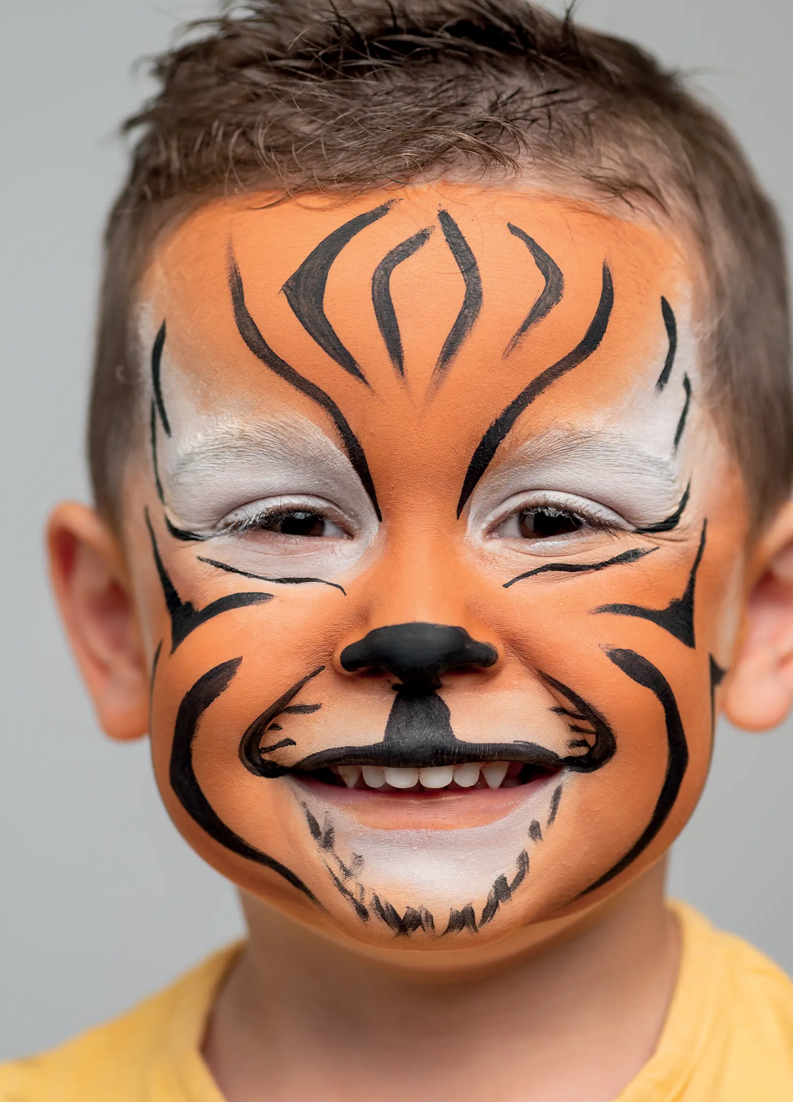 namaki-kit-maquillage-enfant-tigre-4-couleurs-noir-jaune-orange-blanc image 7