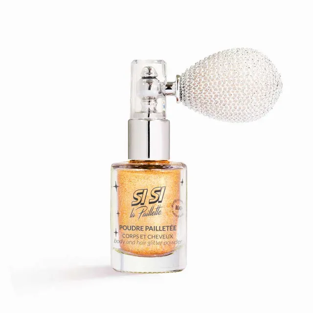 si-si-la-paillette-spray-poudre-paillet-e-dor-corps-et-cheveux image 1