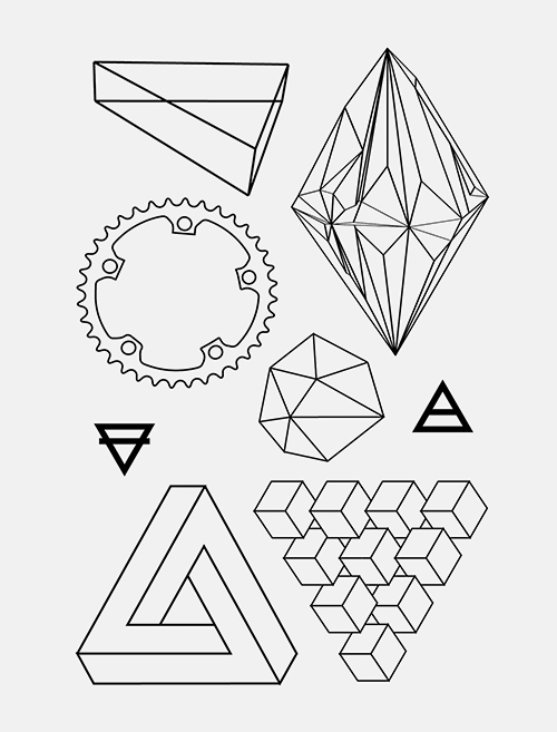 bernard-forever-les-belles-lignes-tatouage-temporaire-line-art image 2