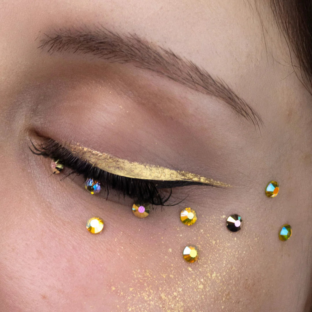 si-si-la-paillette-strass-honey-r-utilisables-verre-dor-accessoires image 2