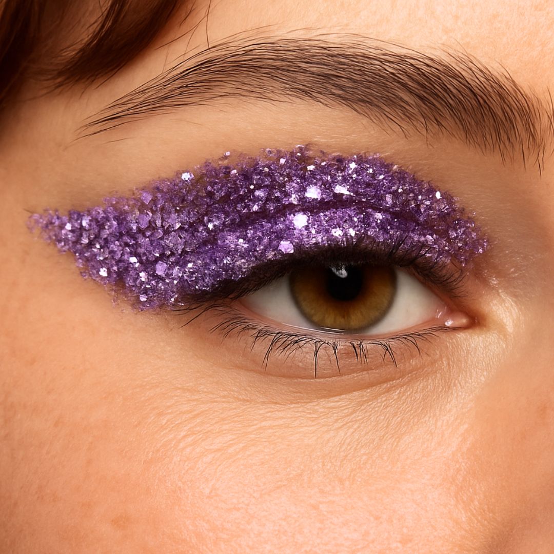 si-si-la-paillette-pluie-violette-paillettes-visage-corps-et-cheveux-violet-rose image 4