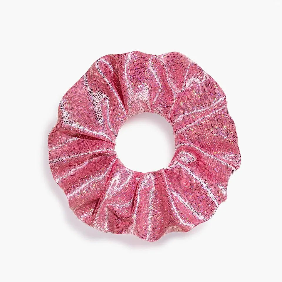 si-si-la-paillette-chouchou-paillet-rose-rose-bonbon image 1
