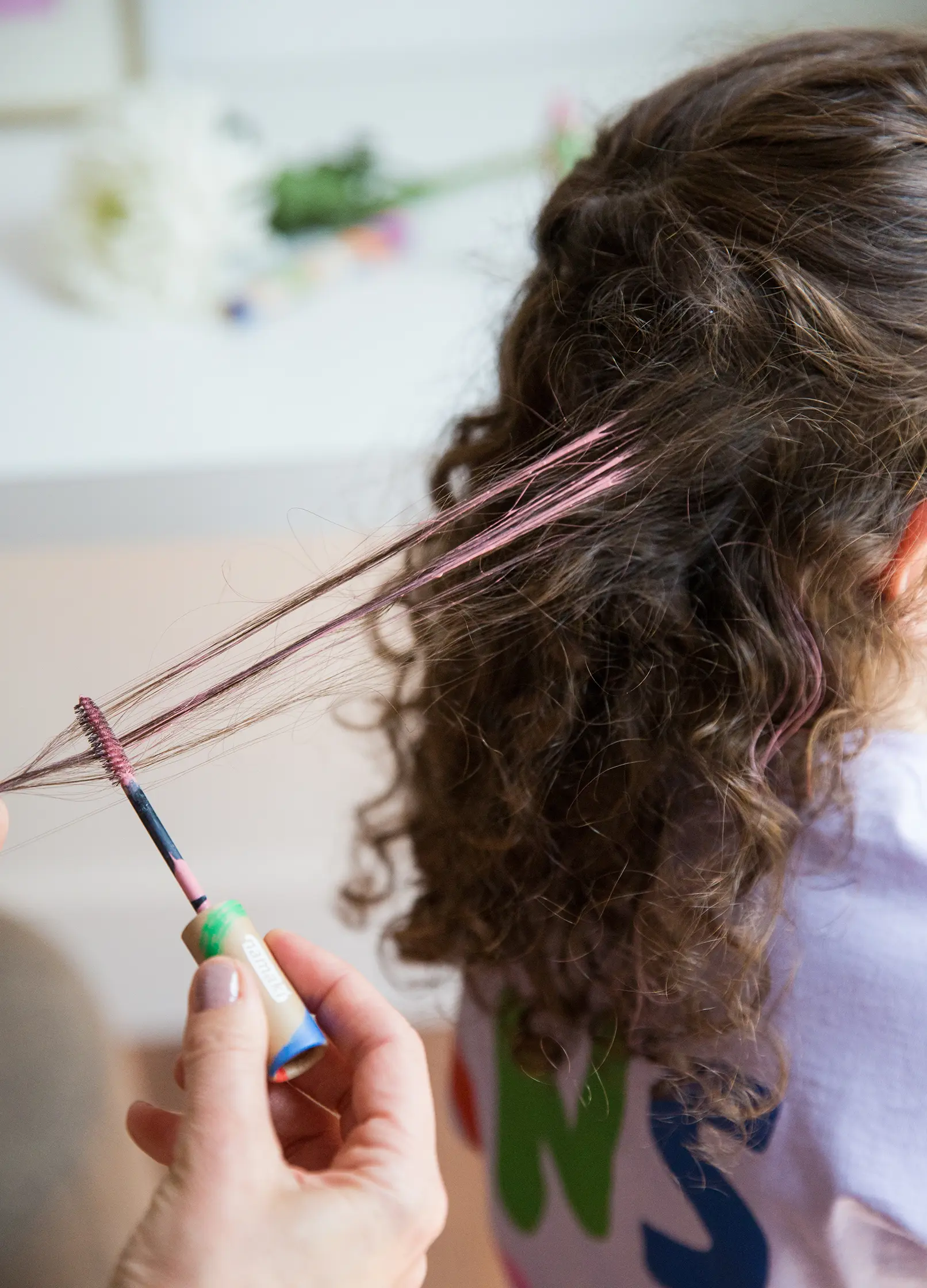 namaki-mascara-cheveux-enfant-rose-temporaire image 5