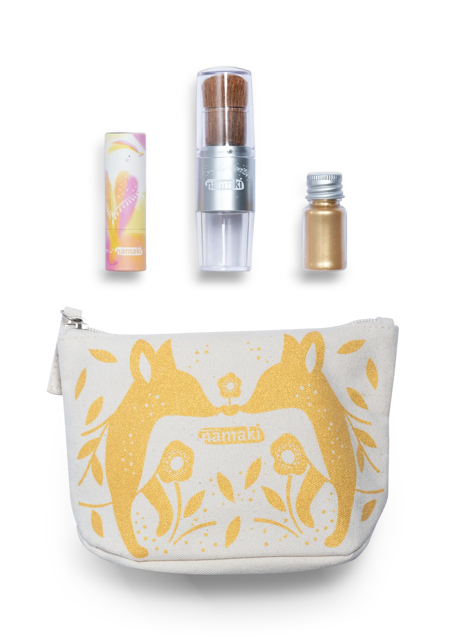 namaki-pochette-maquillage-enfant-jaune image 5