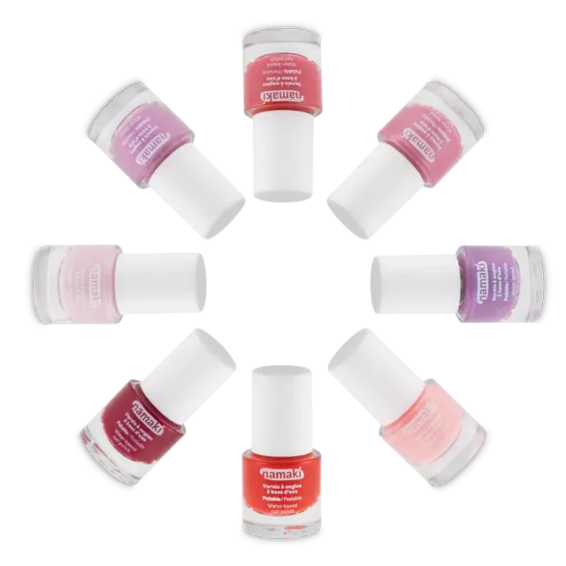 namaki-coffret-8-vernis-enfants-la-vie-en-rose image 1