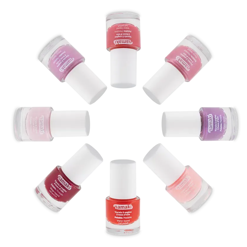 namaki-coffret-8-vernis-enfants-la-vie-en-rose image 1