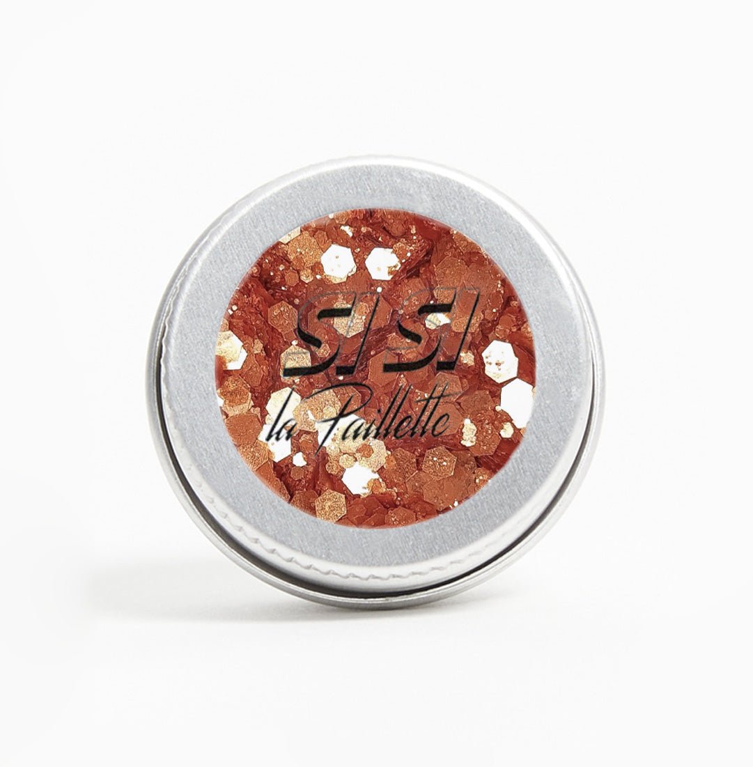si-si-la-paillette-paillettes-cuivre-moustache-cuivr-biod-gradable image 1
