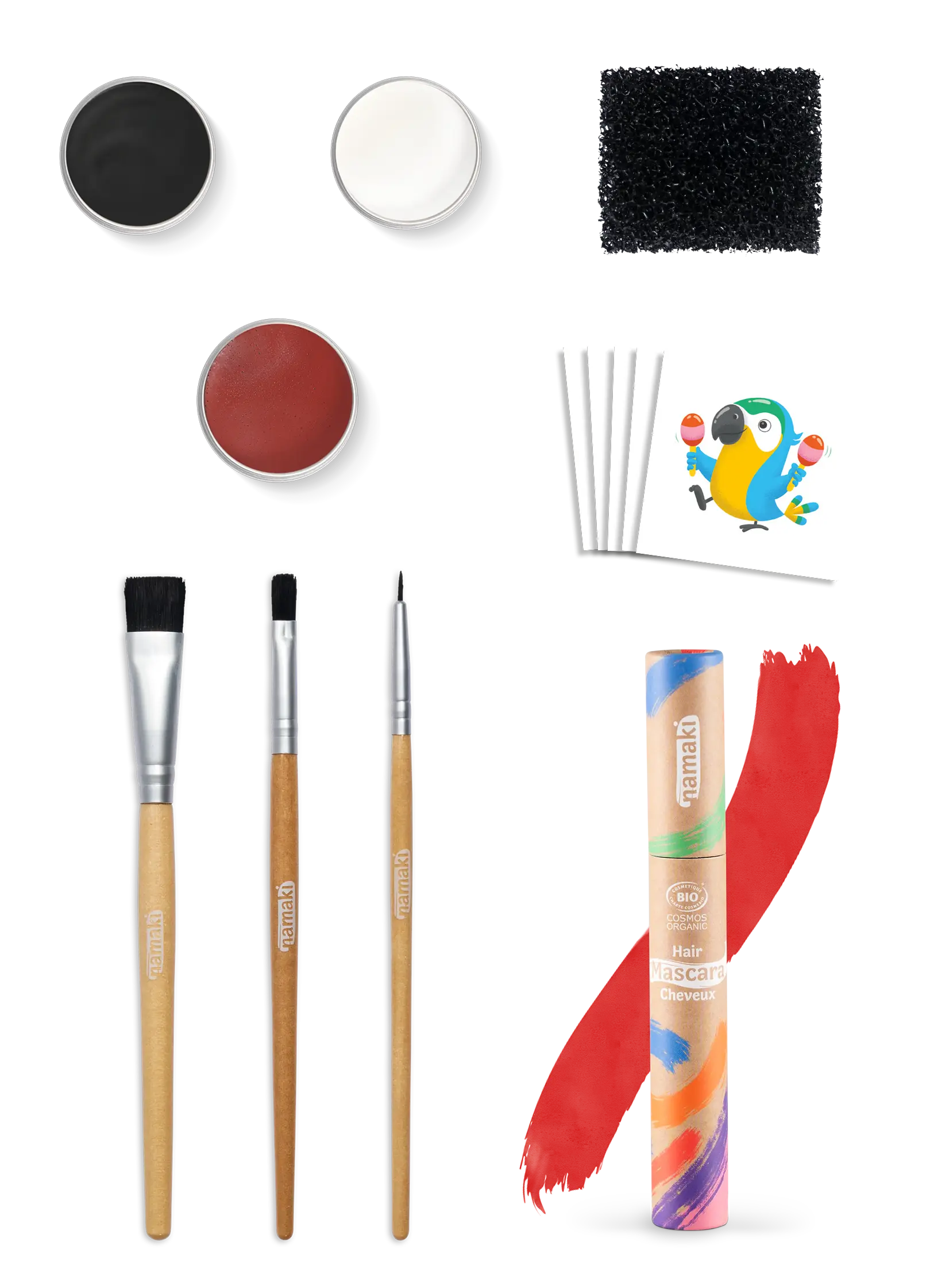 namaki-kit-maquillage-enfant-piraten-paket-d-guisement-pirate image 2