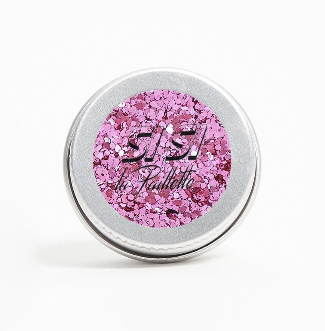 si-si-la-paillette-paillettes-biod-gradables-rose-moyennes-visage-corps-cheveux image 1