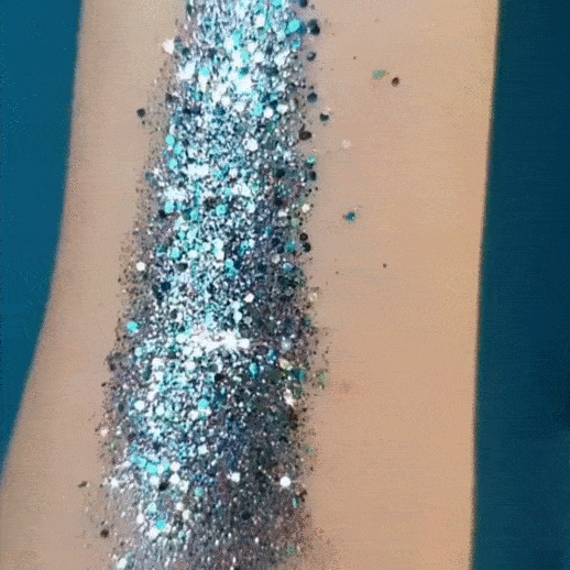 si-si-la-paillette-paillettes-galaxsisi-mix-bleu-nuit-multicolore-biod-gradable image 4