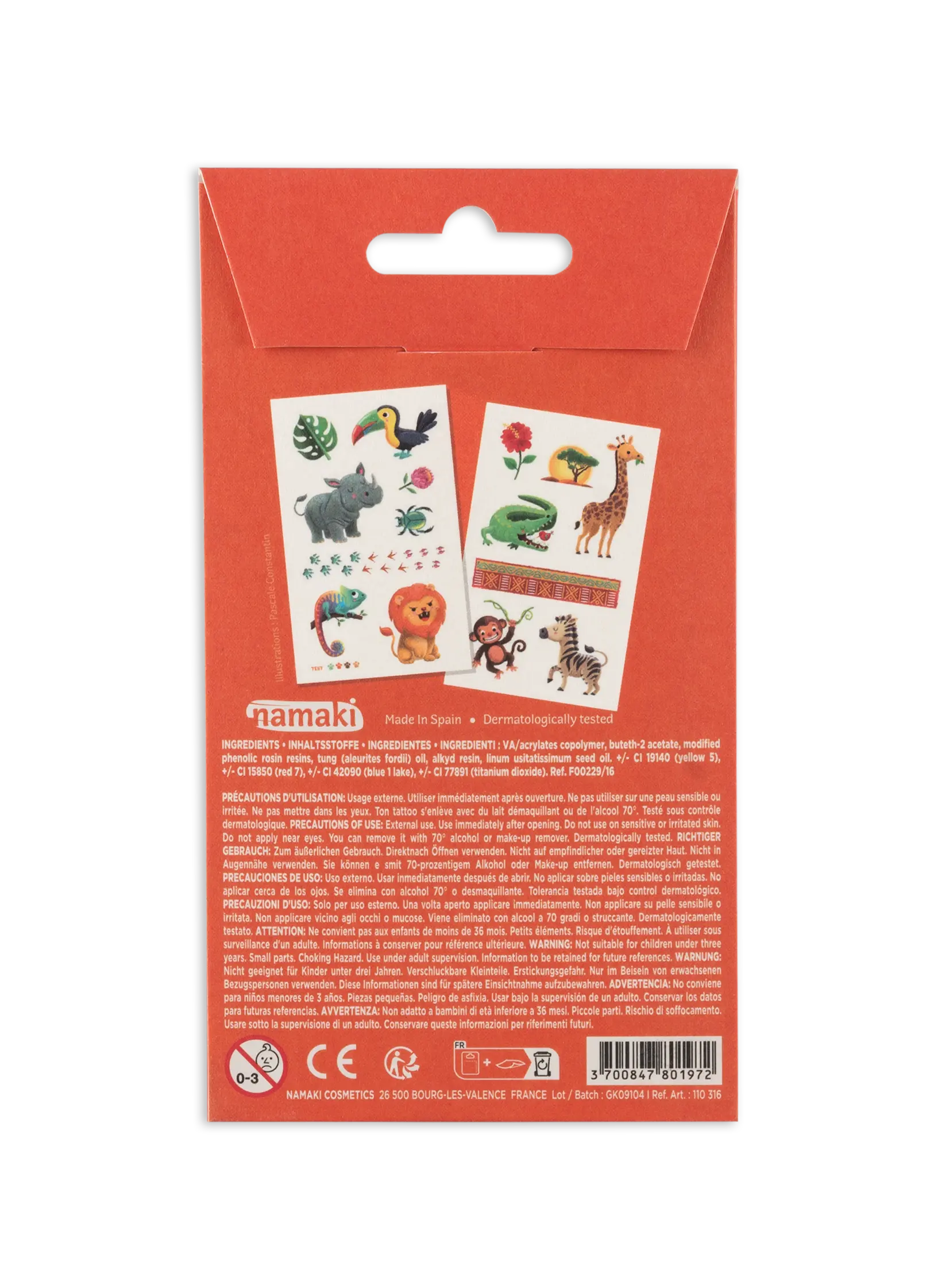 namaki-tatouages-enfants-animaux-tatouages-temporaires image 6