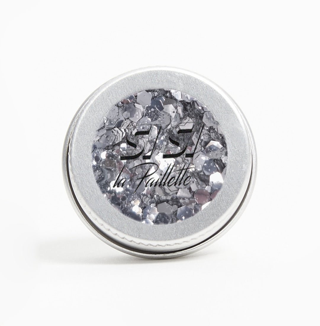 si-si-la-paillette-paillettes-rends-l-argent-argent-miroir-lumineux image 1