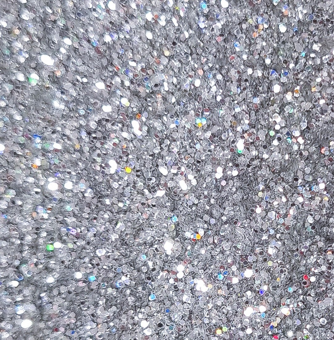 si-si-la-paillette-paillettes-holo-argent-standard-effet-arc-en-ciel image 3