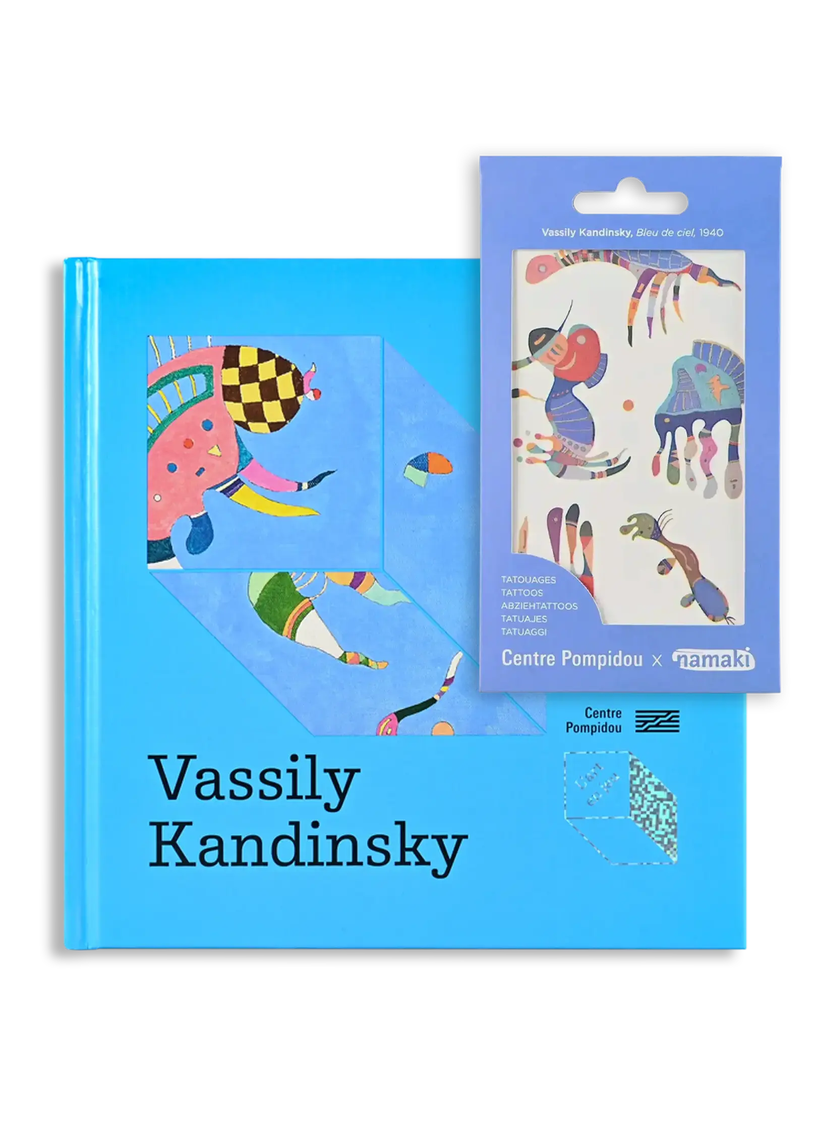 namaki-x-centre-pompidou-kit-tatouages-enfants-livre-kandinsky image 2