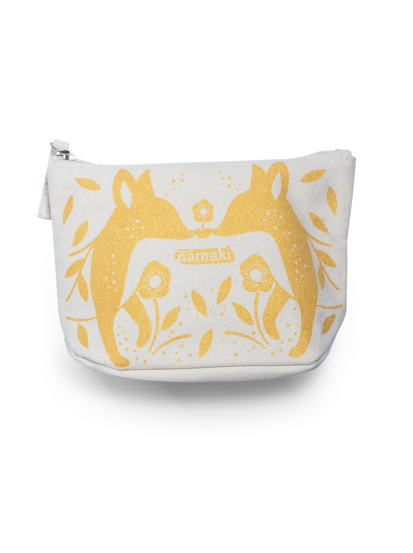 namaki-trousse-scintillante-vide-renard-jaune image 2