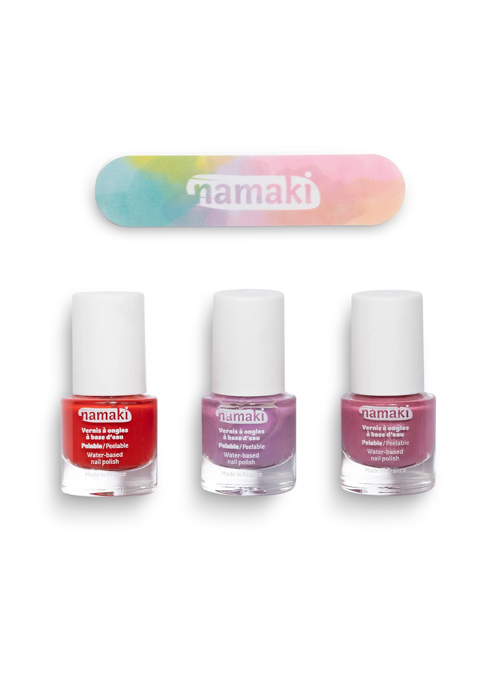 namaki-coffret-vernis-enfants-rose-ternelle-rose-paillet-mauve-griotte image 5