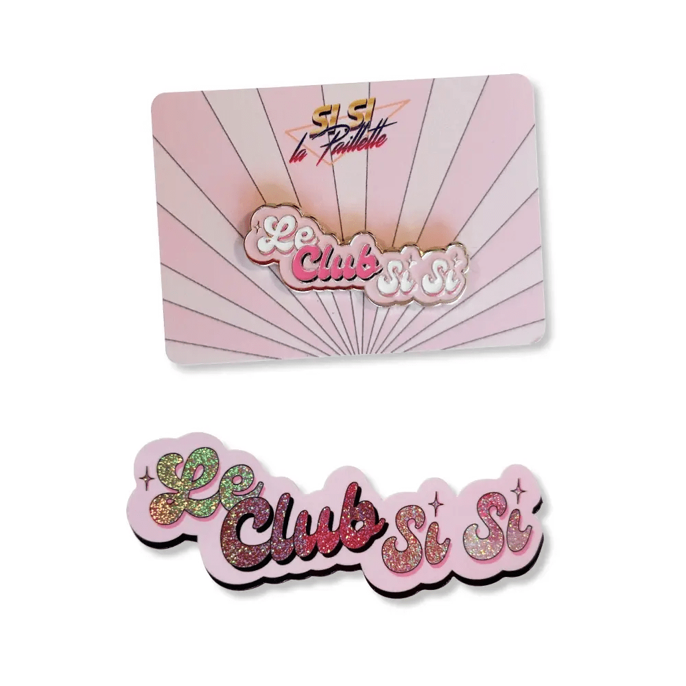 si-si-la-paillette-pin-s-sticker-club-si-si-accessoires-exclusifs image 1