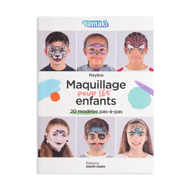 namaki-x-marie-claire-livre-tutoriel-de-maquillage-visage-pour-enfants image 1