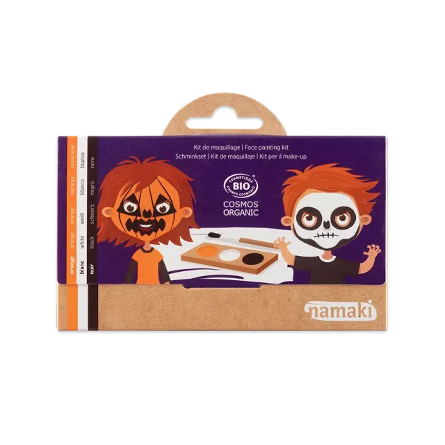 namaki-palette-maquillage-enfant-citrouille-squelette-halloween image 1