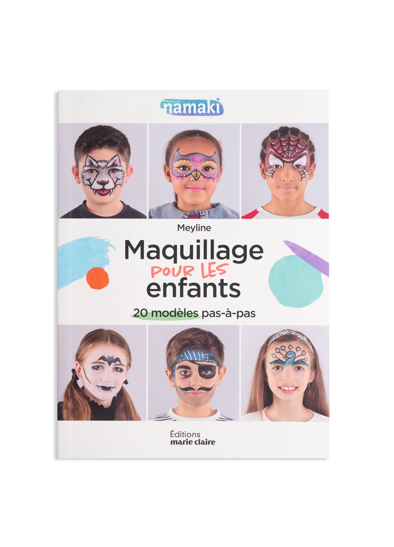 namaki-x-marie-claire-livre-tutoriel-de-maquillage-visage-pour-enfants image 2