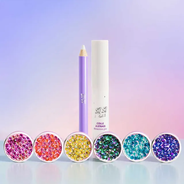 si-si-la-paillette-kit-strass-pride-kit-de-strass-visage-r-utilisables image 1
