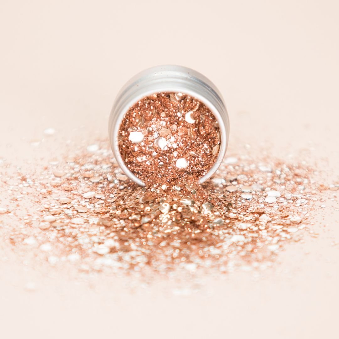 si-si-la-paillette-tchin-tchin-paillettes-visage-corps-et-cheveux-or-rose-champa image 3