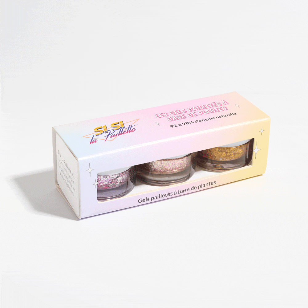 si-si-la-paillette-coffret-3-gels-paillet-s-personnalisable image 1