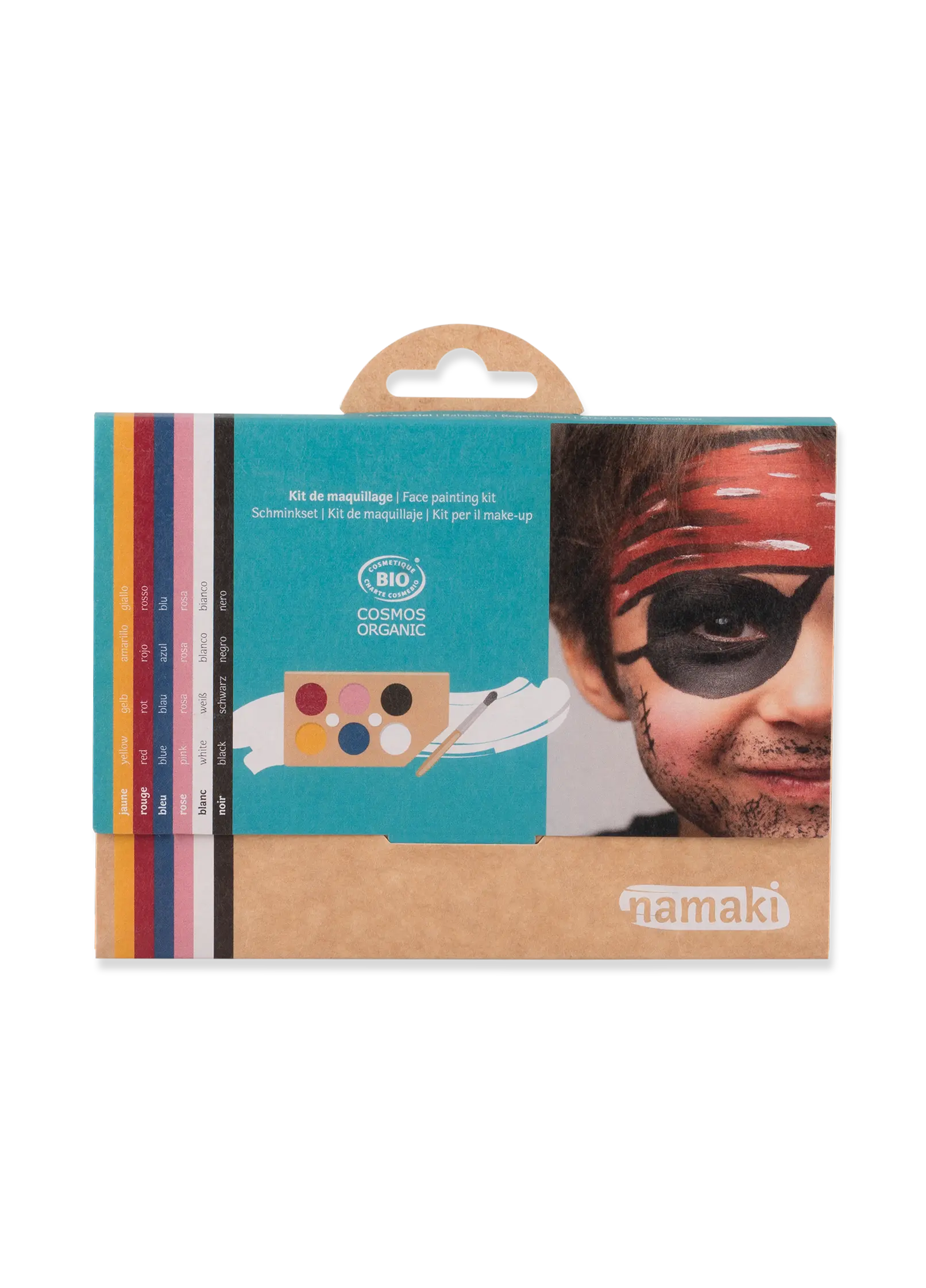namaki-palette-maquillage-6-couleurs-rainbow-arc-en-ciel image 2