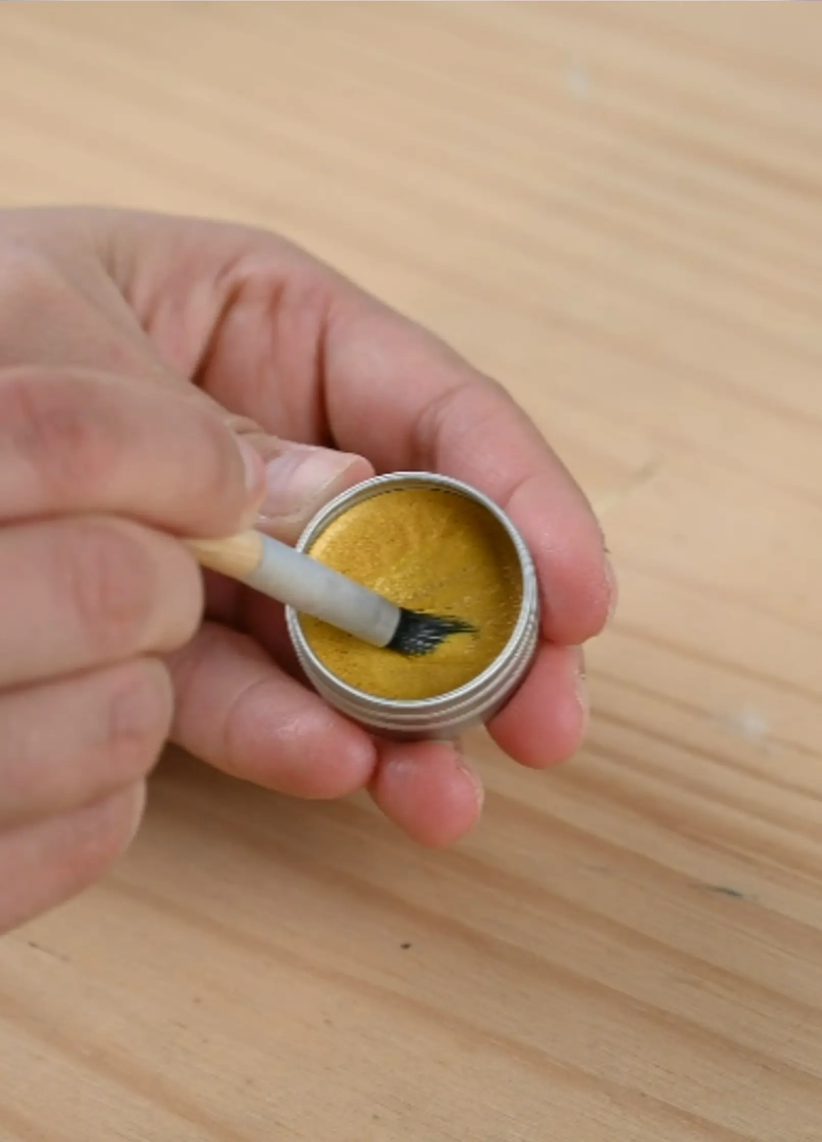 namaki-fard-maquillage-l-eau-enfant-jaune-dor image 3