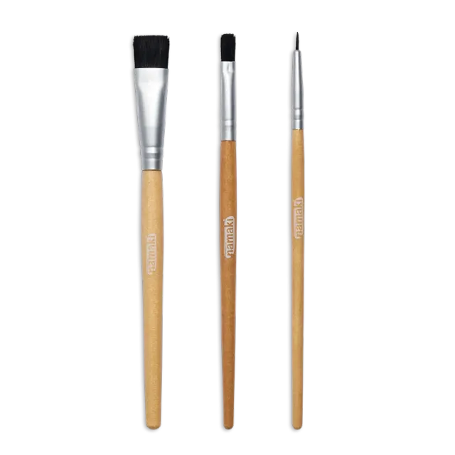 namaki-set-de-3-pinceaux-de-maquillage-pour-enfants image 1