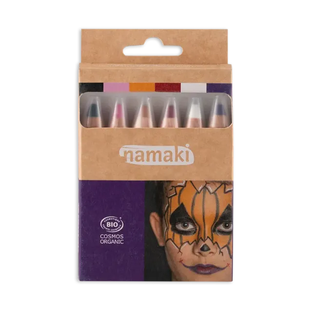 namaki-world-of-horrors-kit-6-crayons-jumbo-maquillage-halloween-enfant image 1