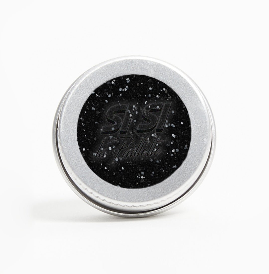 si-si-la-paillette-paillettes-noir-standard image 1